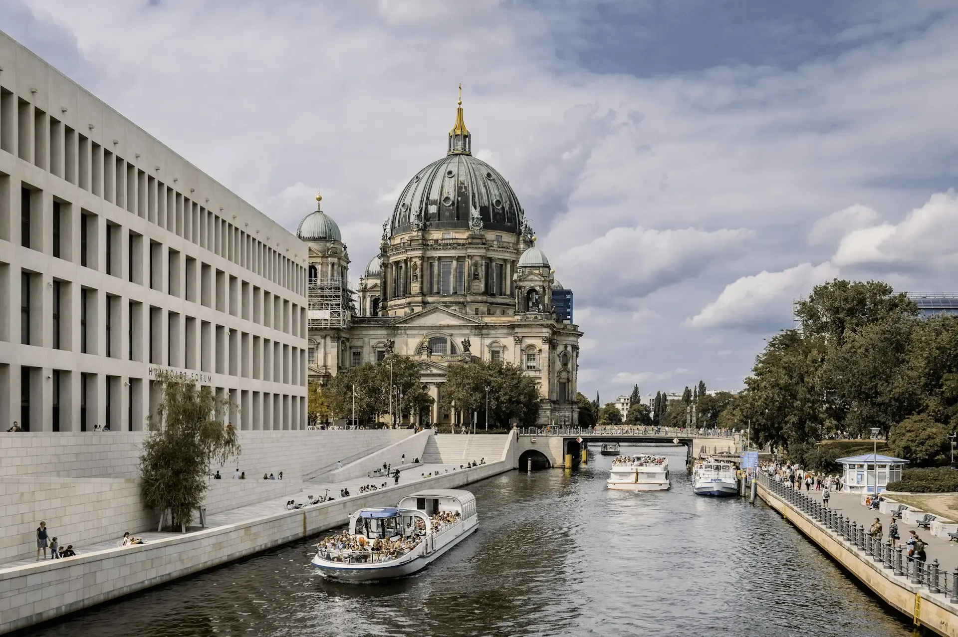 Berlin Cathedral beside the Spree