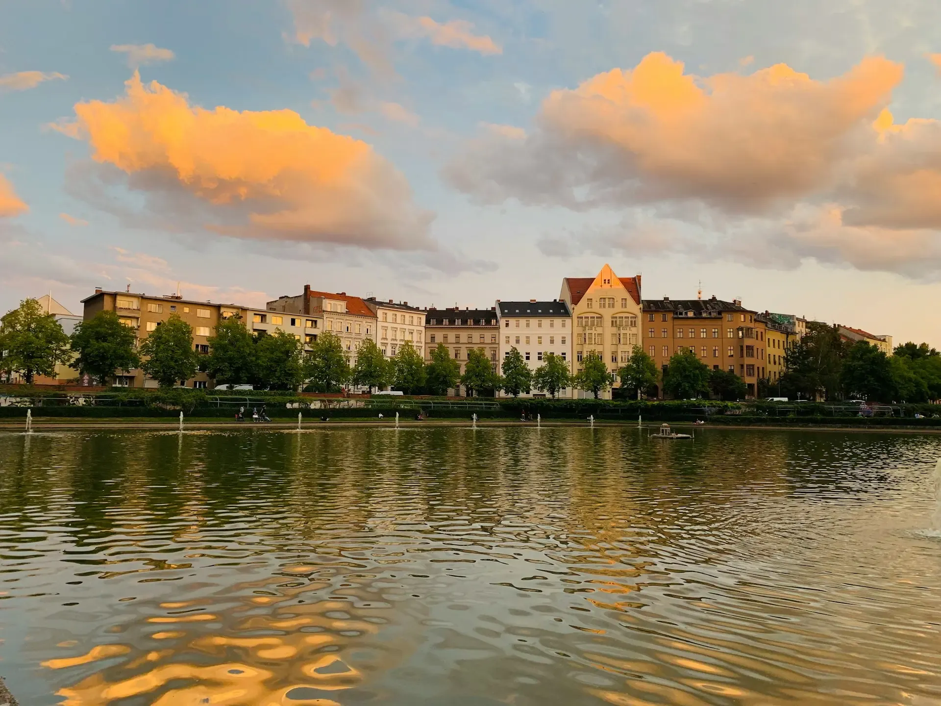 Hip and vibrant neighborhood in Kreuzberg